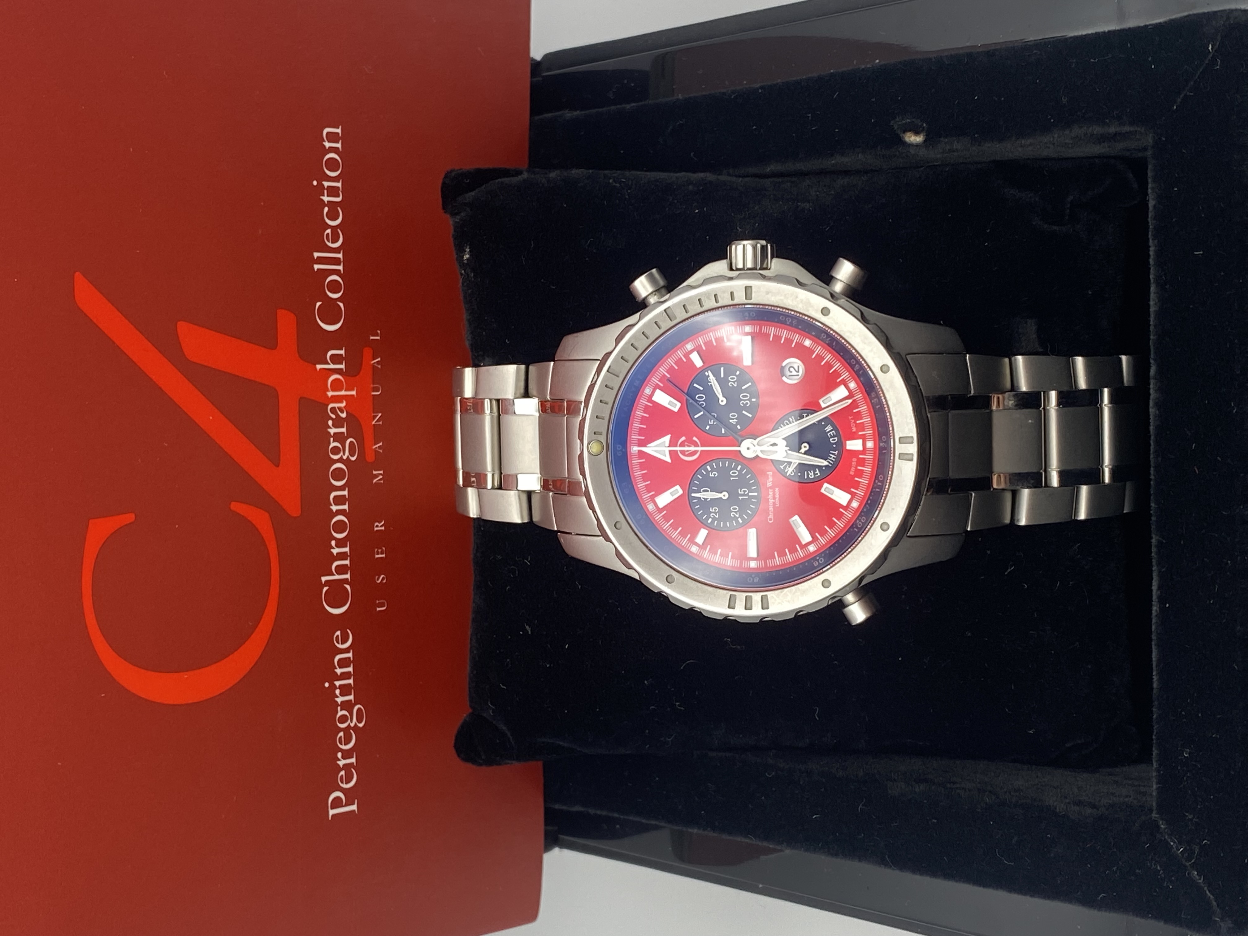 Christopher Ward C4 Peregrine.(42mm) Extremely rare, 1 of 200, near mint.